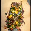 Vibrant Owl (Full Ribs)